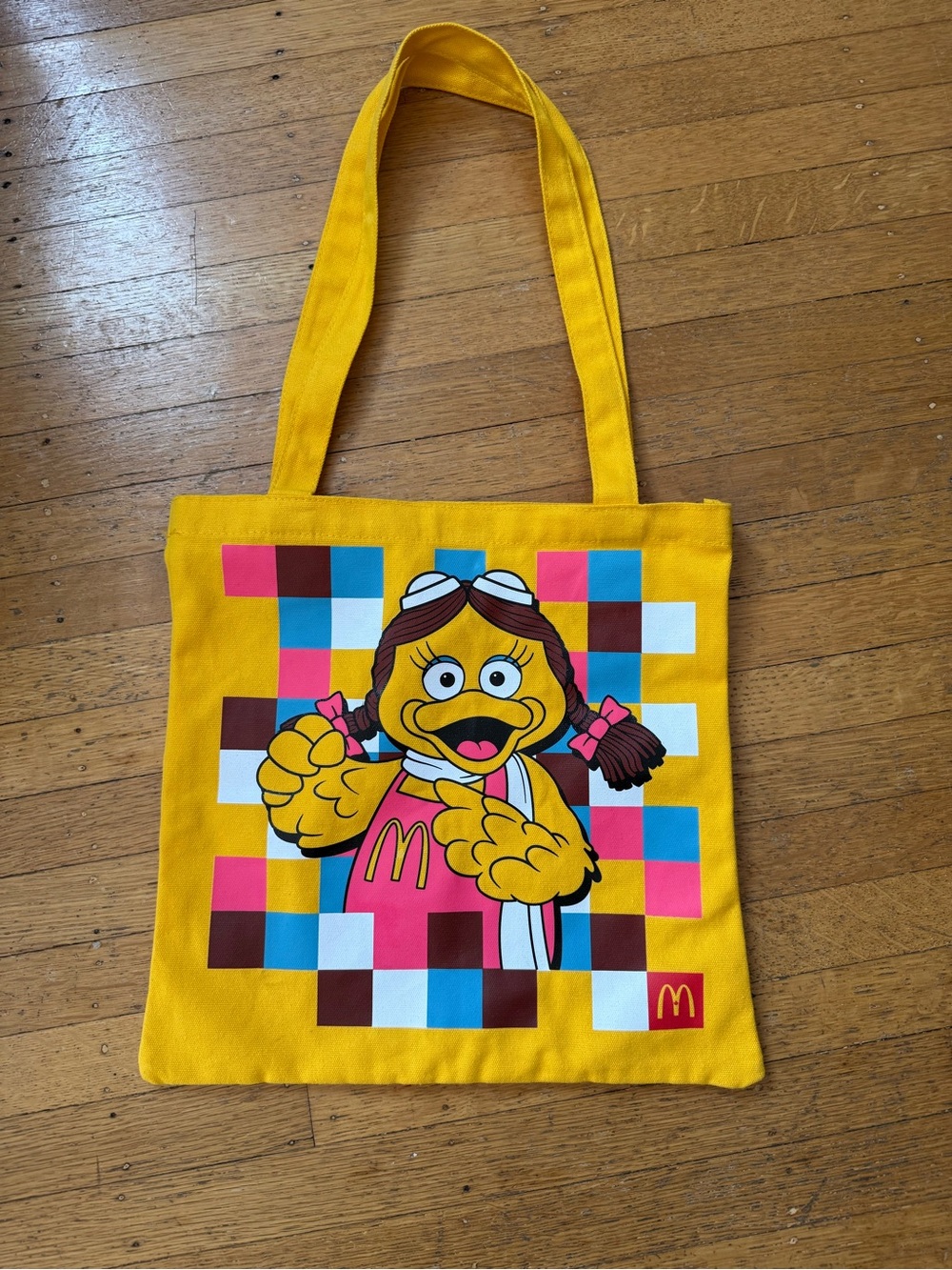Birdie the Early Bird Print Tote Bag